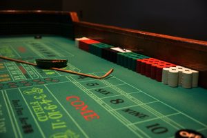 Full Size Craps Table from Casino Parties of New Jersey